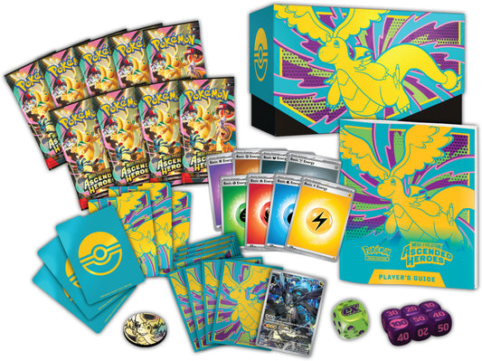 Pokémon TCG Mega Evolution - Ascended Heroes – Elite Trainer Box (Producto en Español)