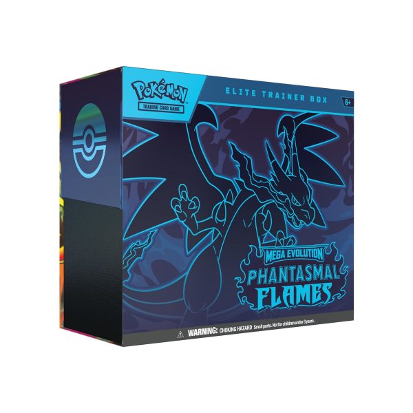 Pokémon TCG Mega Evolution - Phantasmal Flames - Elite trainer Box (Producto en inglés)