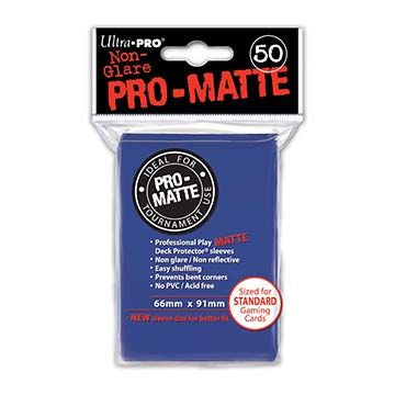 Protectores Pro-matte Std. Azul (x50)