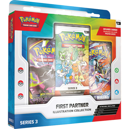 [PREVENTA 07/08/2026] Pokemon TCG First Partner Illustration Collection Series 3 (Producto en Inglés)