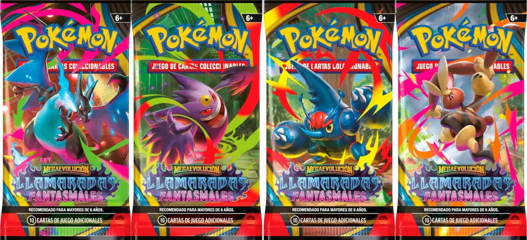 Pokémon TCG Mega Evolution - Phantasmal Flames - Booster