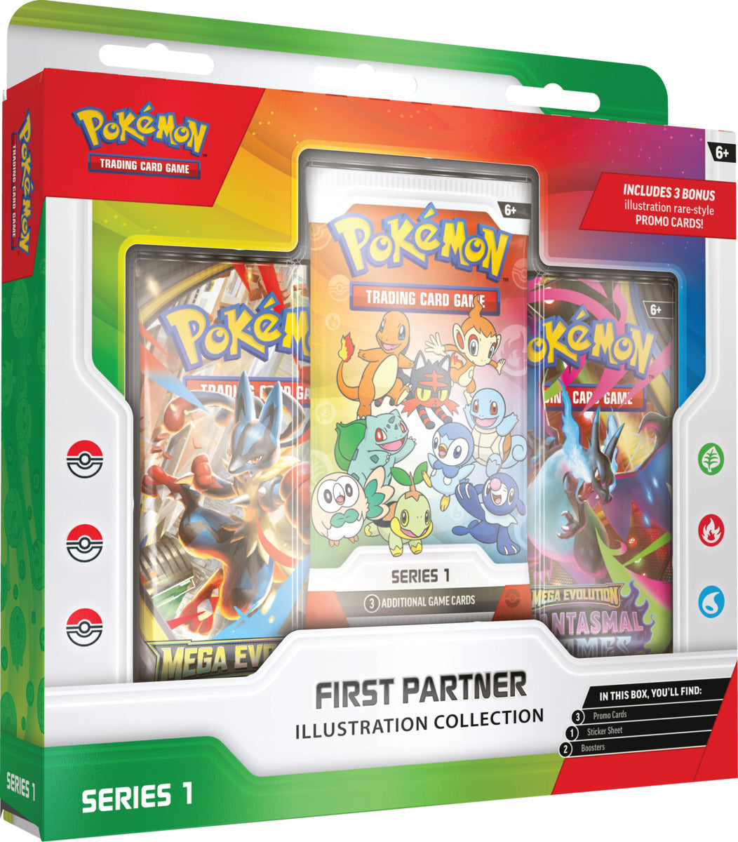 Pokémon TCG First Partner Illustration Collection (Producto en Español)
