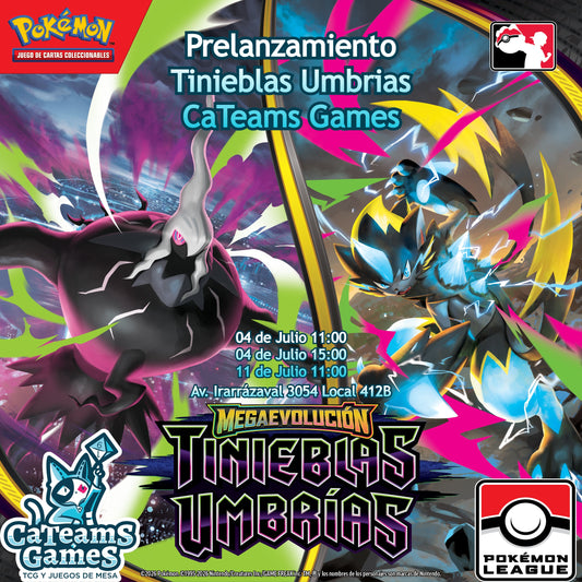 Pokémon TCG Mega Evolution - Pitch Black – Prelanzamiento (Producto en Español) 04/07 #1