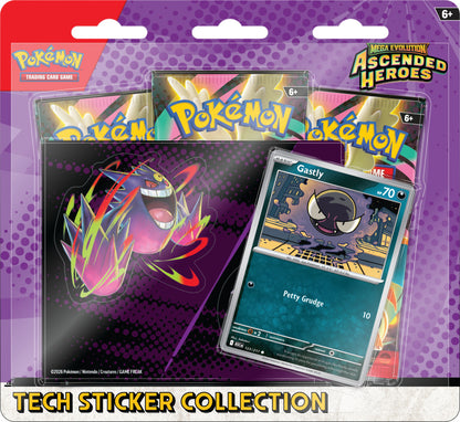 Pokémon TCG Mega Evolution - Ascended Heroes - Tech Sticker Collection (Producto en Español)