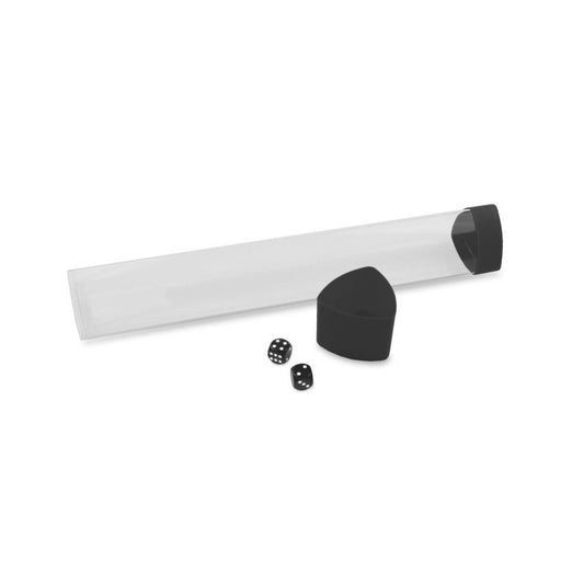 Playmat Tube - Dice Cap - Black