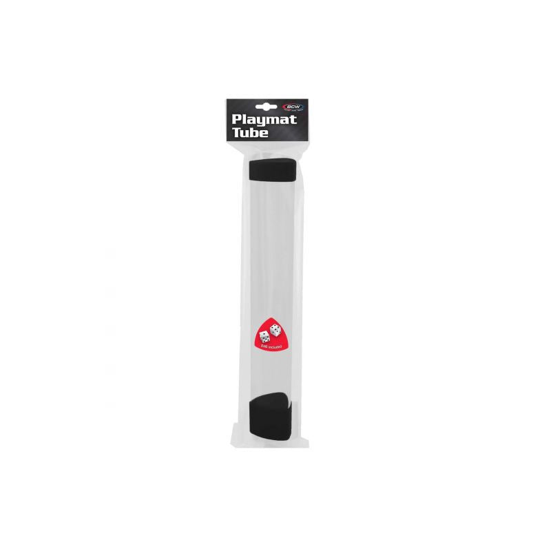 Playmat Tube - Dice Cap - Black