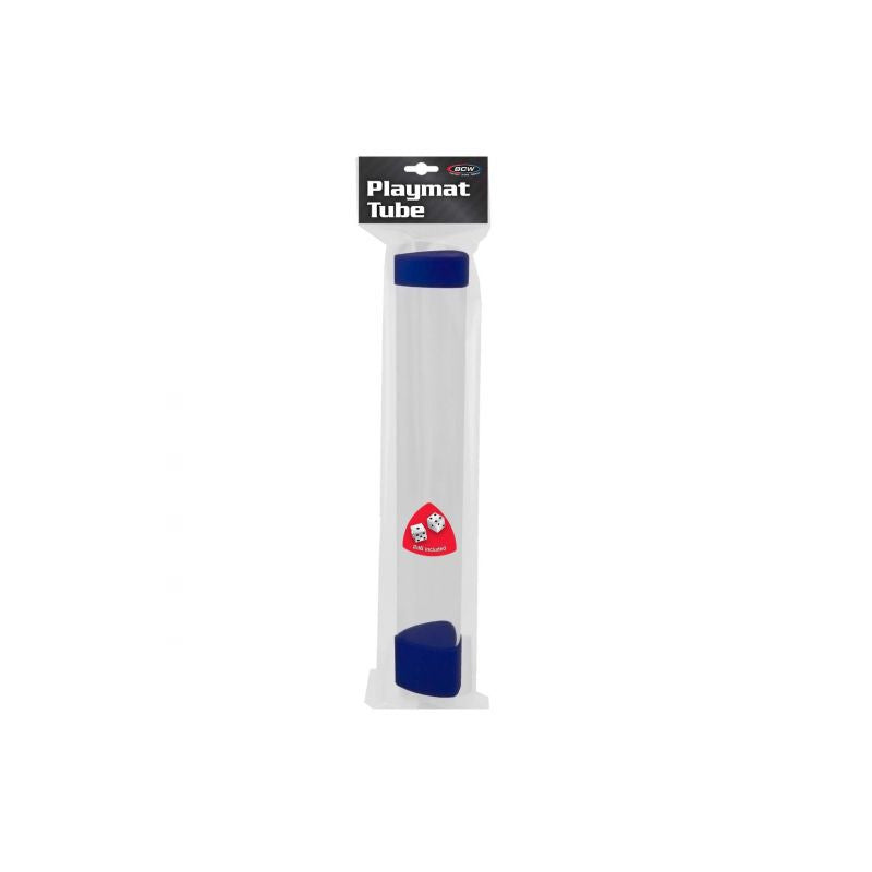 Playmat Tube - Dice Cap - Blue