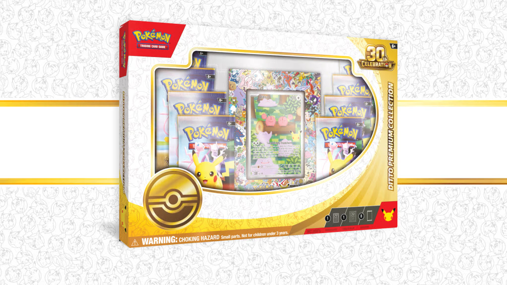 [PREVENTA] POKEMON TCG 30TH CELEBRATION - DITTO PREMIUM COLLECTION (Producto en Español)