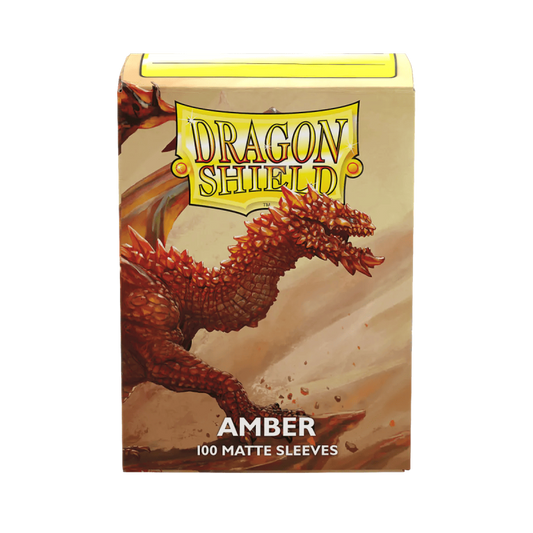 Dragon Shield Standard Matte (100) - Amber