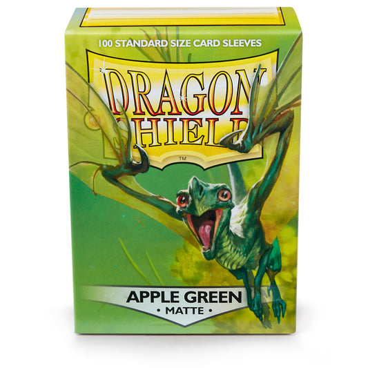Dragon Shield Standard Matte (100) - Apple Green