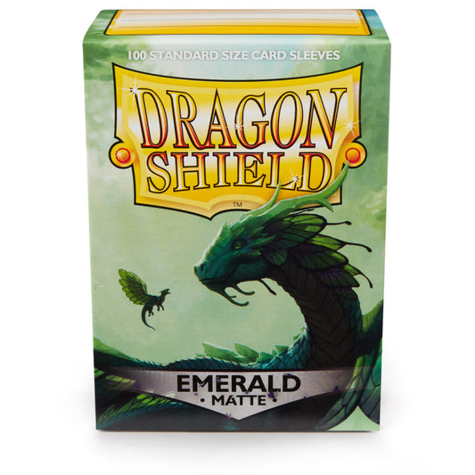 Dragon Shield Standard Matte (100) - Emerald