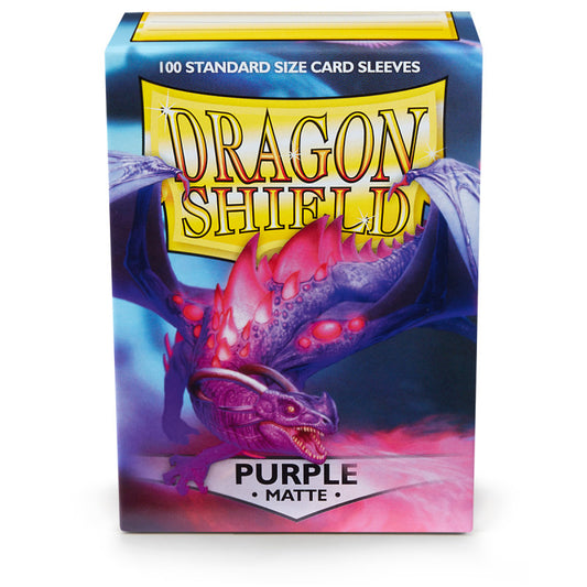 Dragon Shield Standard Matte (100) - Purple