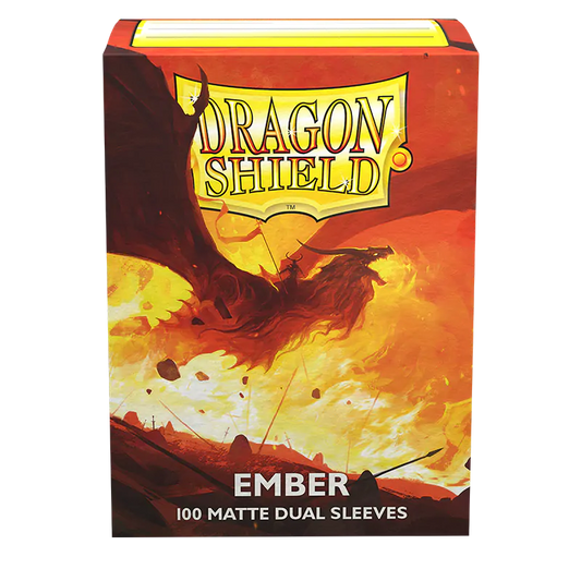 Dragon Shield Standard Matte Dual (100) - Ember