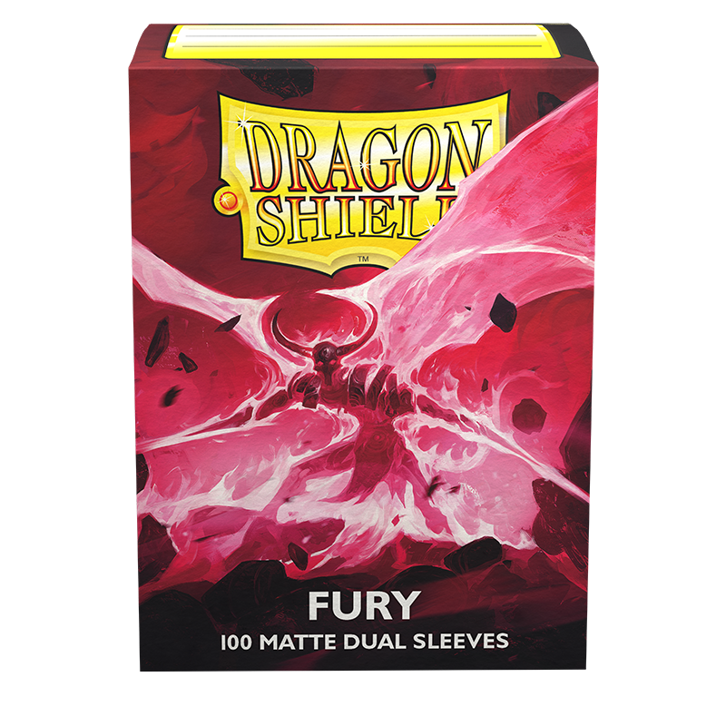 Dragon Shield Standard Matte Dual (100) - Fury