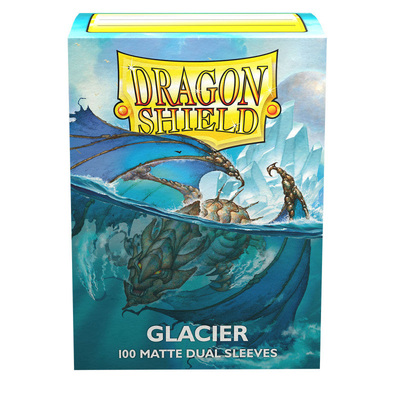 Dragon Shield Standard Matte Dual (100) - Glacier