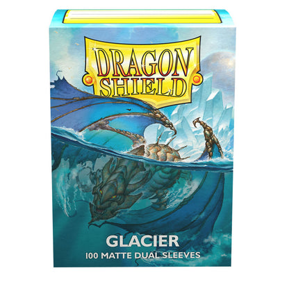 Dragon Shield Standard Matte Dual (100) - Glacier