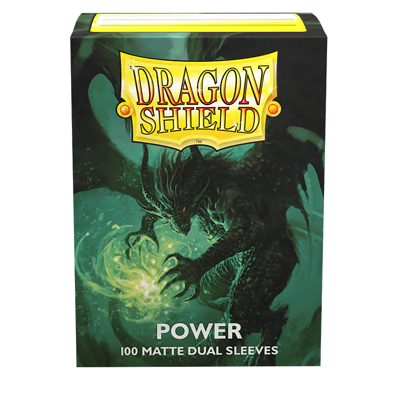 Dragon Shield Standard Matte Dual (100) - Power