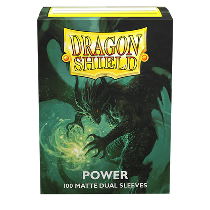 Dragon Shield Standard Matte Dual (100) - Power