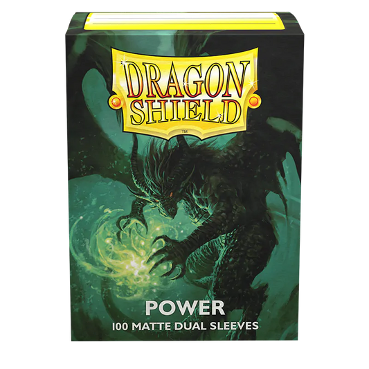 Dragon Shield Standard Matte Dual (100) - Power
