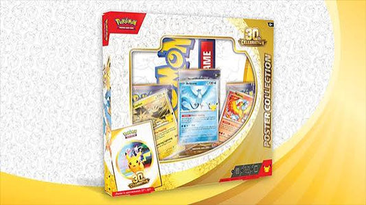 [PEVENTA] POKEMON TCG 30TH CELEBRATION - POSTER COLLECTION (Producto en Inglés)