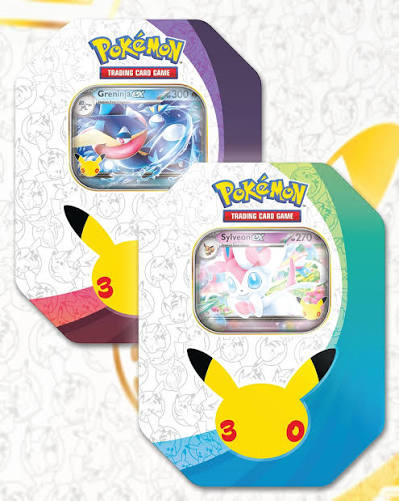[PREVENTA] POKEMON TCG 30TH CELEBRATION - EX TIN (Producto en Inglés)