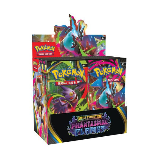 Pokémon TCG Mega Evolution - Phantasmal Flames – Booster Display 36 (Producto en Español)
